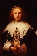 Lady with a Fan Rembrandt Peale